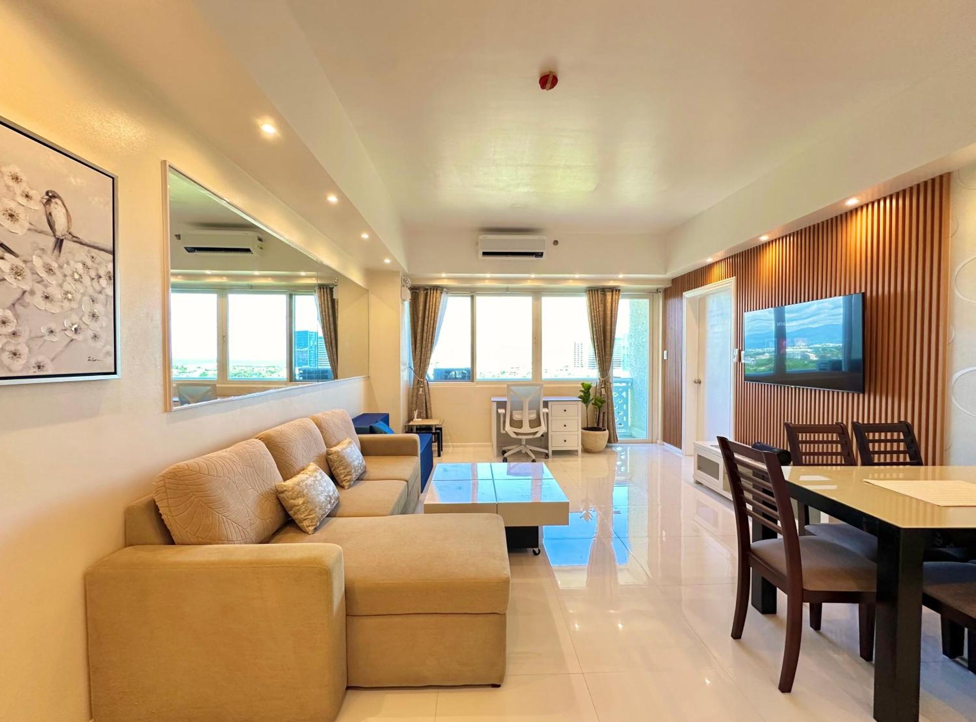 Oceanview Deluxe 1Br Suite La Mirada Đảo Mactan Ngoại thất bức ảnh